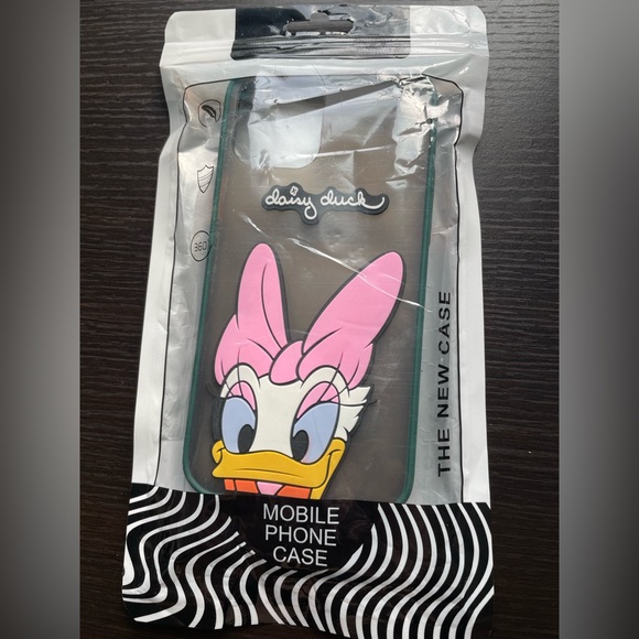DAISY DUCK Face Bumper Cover for iPhone 12/12 Pro 6.1" shockproof softshell Case - Picture 2 of 10